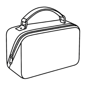 Custom XL Zip N Grip Toiletry / Shaving / Cosmetic / Craft Case