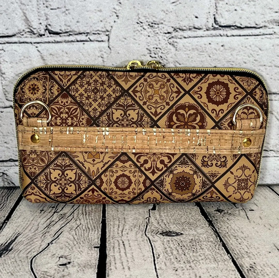 Custom Zip Around Wallet Clutch | Candice Style Wristlet Wallet - Image 3