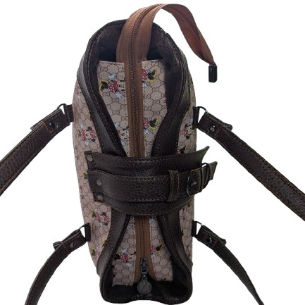 Printed Crossbody Handbag – Top View