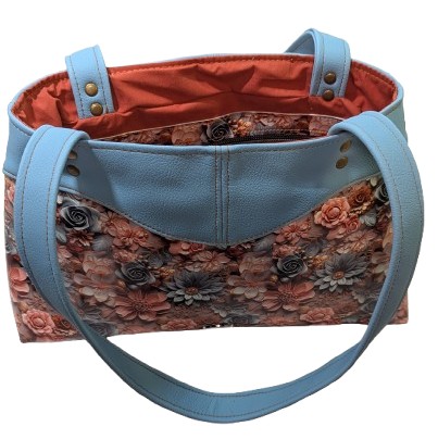 ei_1775946436771-removebg-preview~2 Floral Faux Leather Shoulder Bag – Blue & Blush Structured Handbag | Everyday Tote - Image 5